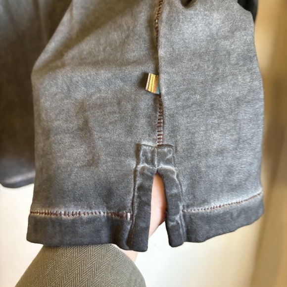 True Grit Polo Shirt Mens Size Large Black Collared Long‎ Sleeve - Picture 4 of 7